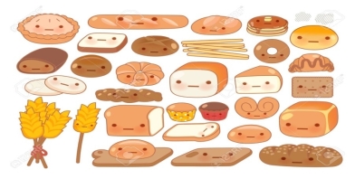 C:\Users\User\Desktop\Новая папка (3)\68099988-可愛い赤ちゃんベーカリー食品落書きアイコン、かわいい白パン、愛らしいパン、甘いパン、クロワッサンのコレクションは、子どものような漫画.jpg